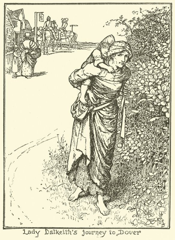 Lady Dalkeiths utazás Doverbe alkotó: Henry Justice Ford