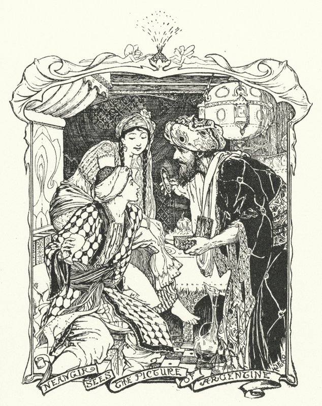 Neangir látja az argentin képet (metszet) alkotó: Henry Justice Ford
