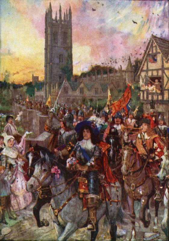 Rupert herceg Oxfordban csatába indul alkotó: Henry Justice Ford