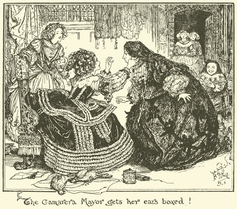 Camarera polgármestere bedobja a fülét! (metszés) alkotó: Henry Justice Ford