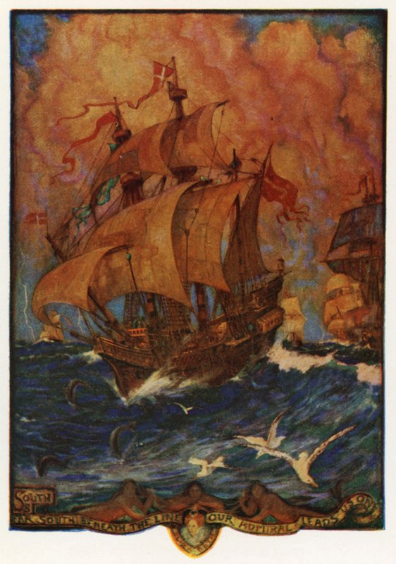 Francis Drake-kel a trópusokon alkotó: Henry Justice Ford