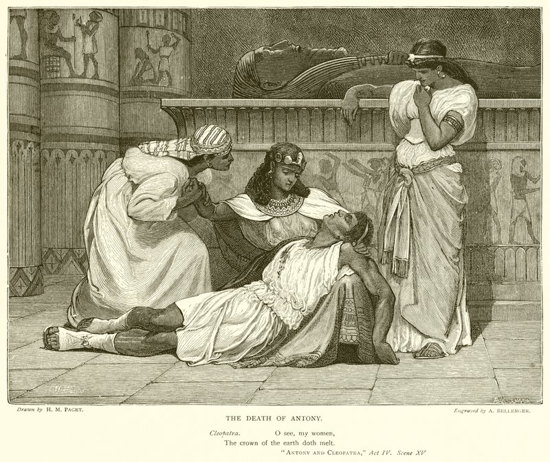 Antonius és Kleopátra alkotó: Henry Marriott Paget