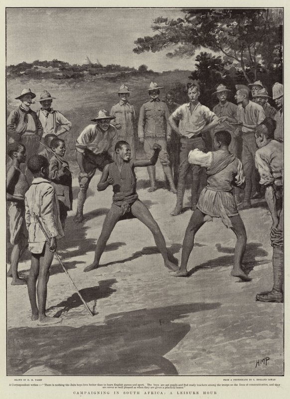 Kampány Dél-Afrikában, szabadidős óra alkotó: Henry Marriott Paget