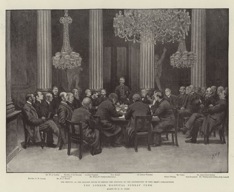 A London Hospital Sunday Fund alkotó: Henry Marriott Paget