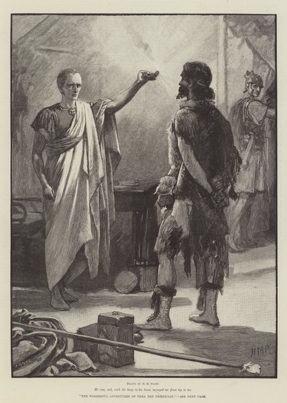 A föníciai Phra csodálatos kalandjai alkotó: Henry Marriott Paget