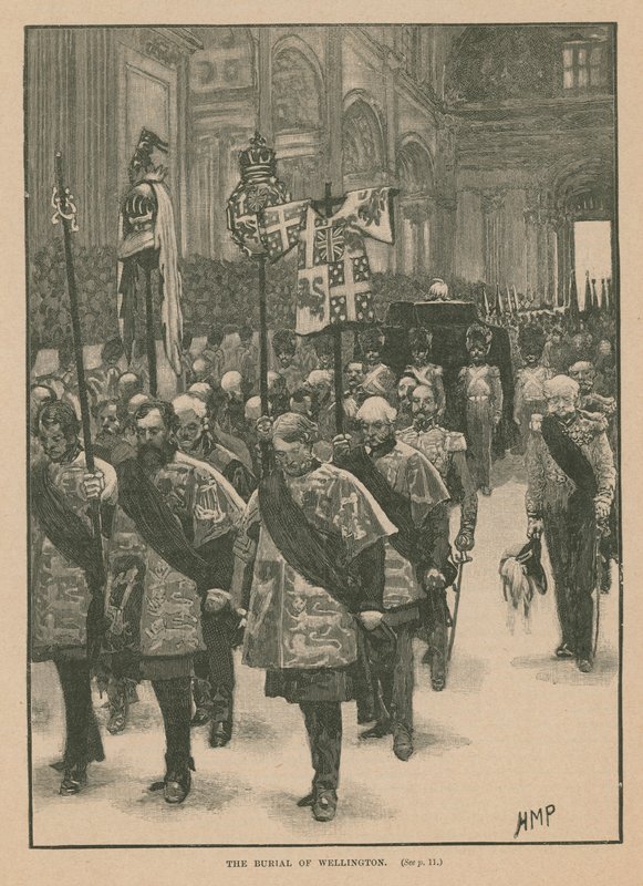 Wellington hercegének temetése alkotó: Henry Marriott Paget