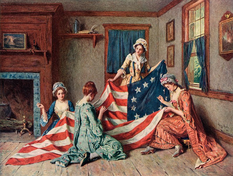 A zászló születése alkotó: Henry Mosler