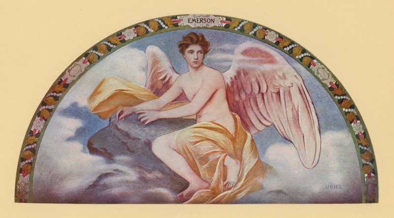 Emerson Uriel (színes litográfia) alkotó: Henry Oliver Walker
