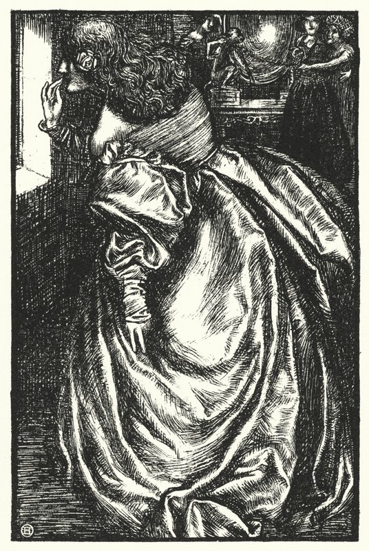 Matthew Arnold verse: Marguerite hercegnő (metszet) alkotó: Henry Ospovat