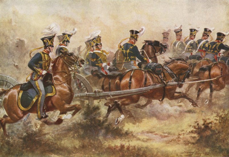 Királyi Lótüzérség, c1832 alkotó: Henry Payne