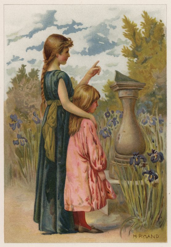 Óráról órára (színes litó) alkotó: Henry Ryland