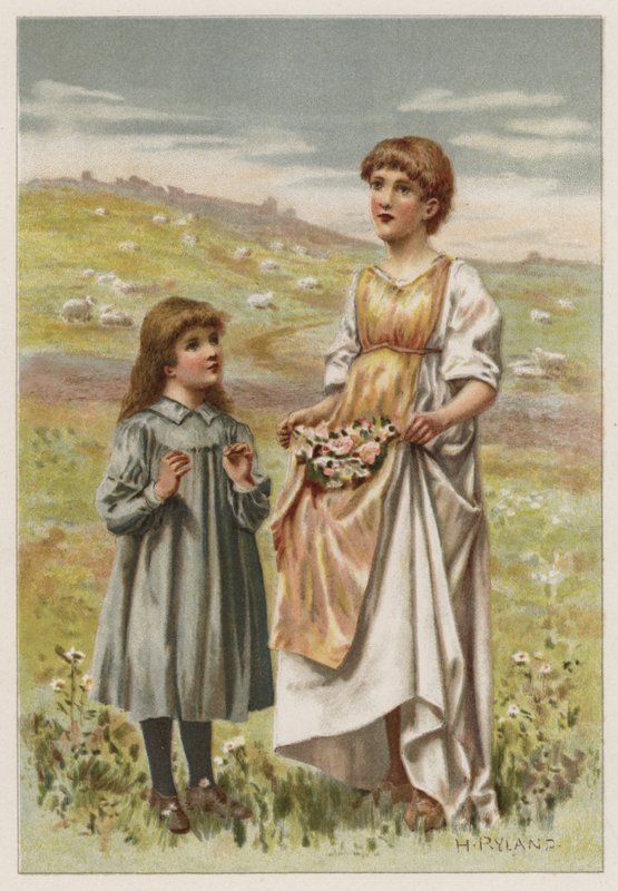 Dicsérni fogunk téged (színes litó) alkotó: Henry Ryland