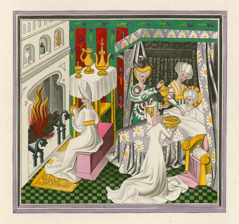 Szent Edmund születése, 1433 alkotó: Henry Shaw