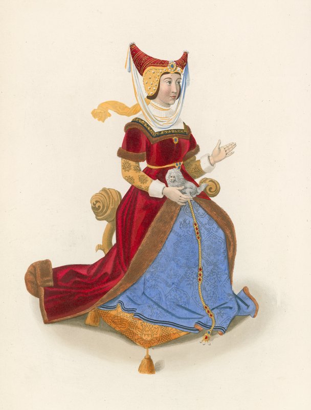 Constancia, Lancaster hercegnője, Gaunt János felesége, 1525 körül alkotó: Henry Shaw