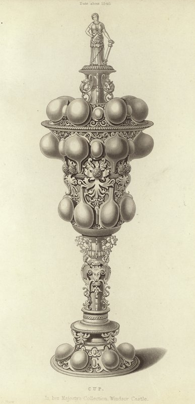 Csésze (metszet) alkotó: Henry Shaw