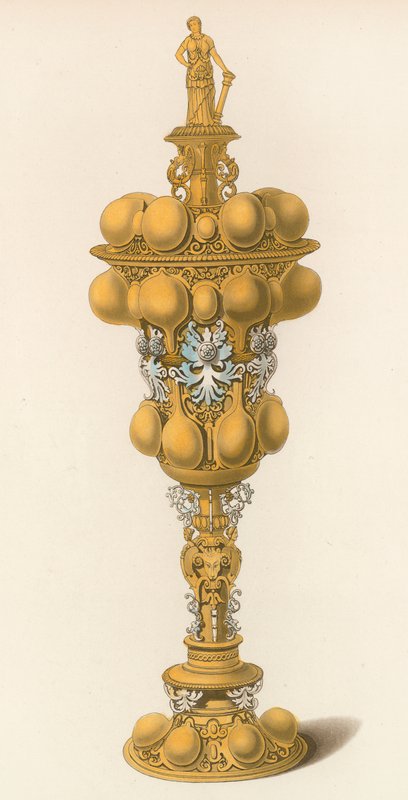 Kupa Őfelsége gyűjteményében, a windsori kastélyban, 1540 körül alkotó: Henry Shaw