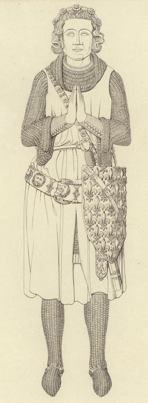 D?Etampes Károly gróf képmása, 1336 körül alkotó: Henry Shaw