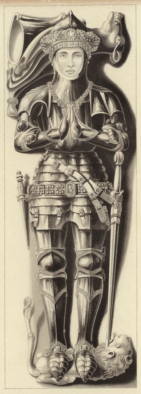 Sir Richard Vernon képmása alkotó: Henry Shaw