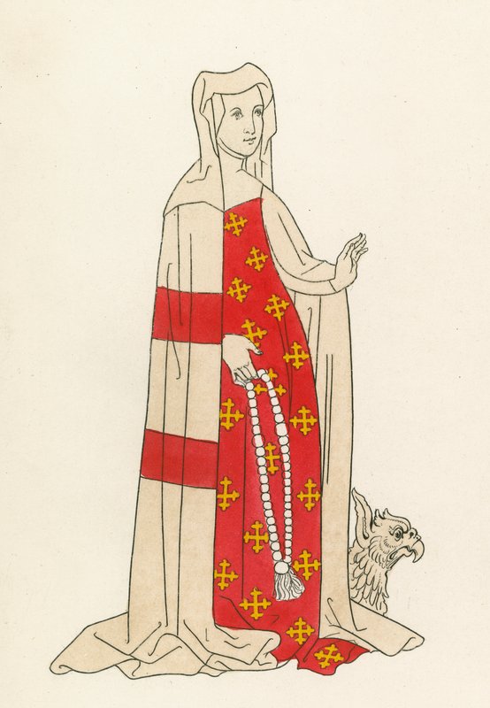 Isabella, William Beauchamp felesége, 1483-85 alkotó: Henry Shaw