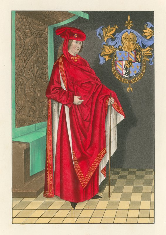 Fülöp, Burgundia hercege, 1460 körül alkotó: Henry Shaw