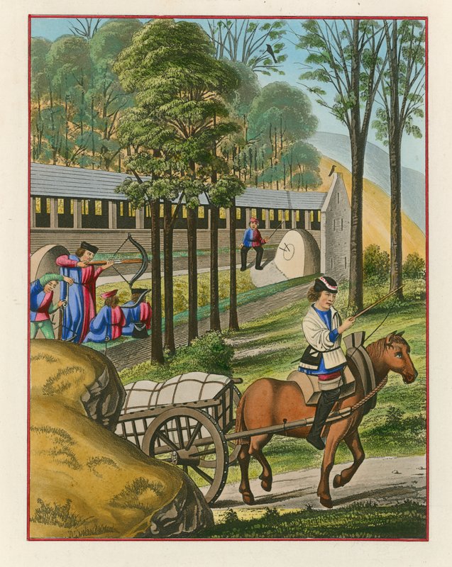 Lövés a fenékre, 1496 alkotó: Henry Shaw