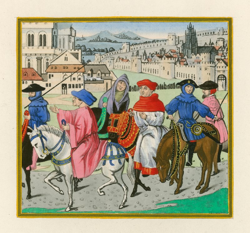 A canterburyi zarándoklat, 15. század vége alkotó: Henry Shaw