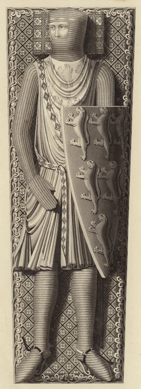 William Longuespee, Salisbury első grófja, 1226 körül alkotó: Henry Shaw