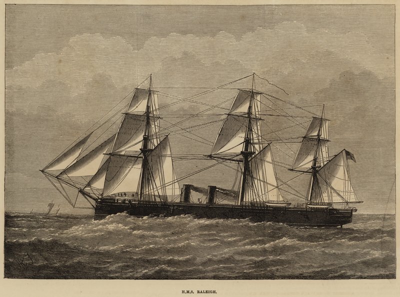 HMS Raleigh alkotó: Henry Spernon Tozer