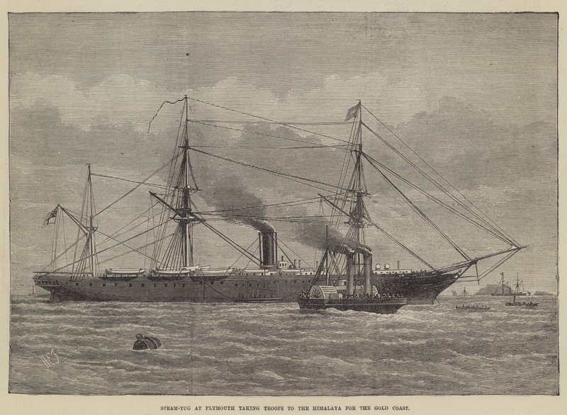 Steam-Tug Plymouthban csapatokat visz a Himalájába az Aranypartra alkotó: Henry Spernon Tozer