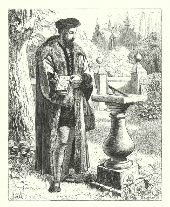 Csendes elme (metszet) alkotó: Henry Stacey (after) Marks