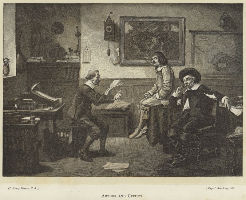 Szerző és kritikus alkotó: Henry Stacey Marks