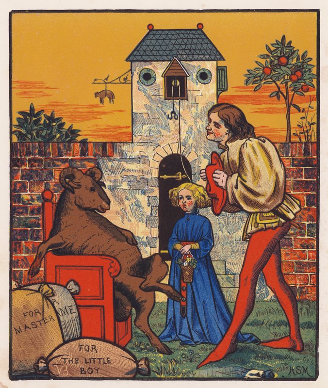 Bah, Bah, fekete bárány (színes litográfia) alkotó: Henry Stacy (after) Marks