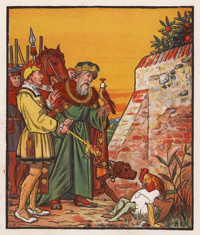 Humpty Dumpty (színes litográfia) alkotó: Henry Stacy (after) Marks