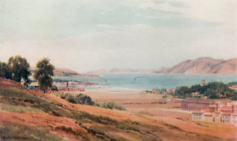 Az Aranykapu (színes litó) alkotó: Henry Sutton Palmer