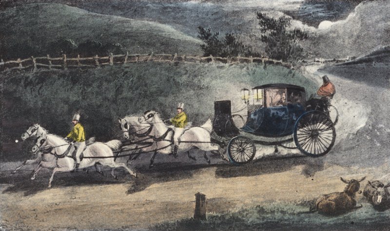 "Fény jöjjön, fény menjen!" (litográfia) alkotó: Henry Thomas (after) Alken