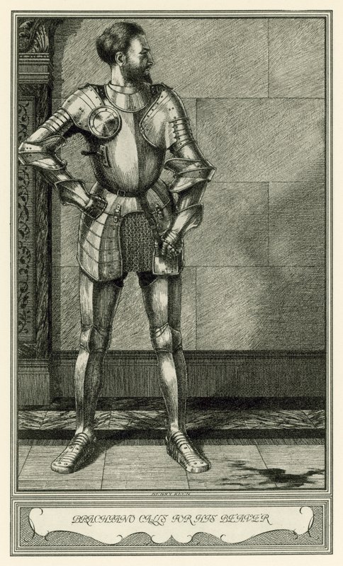 John Webster: A fehér ördög: Brachiano hívja a hódját (litho) alkotó: Henry Weston Keen
