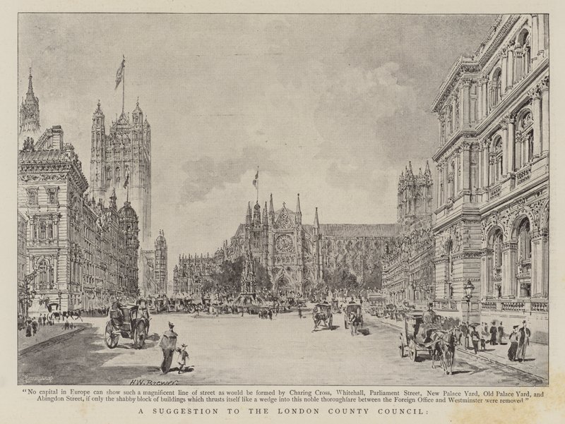 Javaslat a londoni megyei tanácsnak alkotó: Henry William Brewer