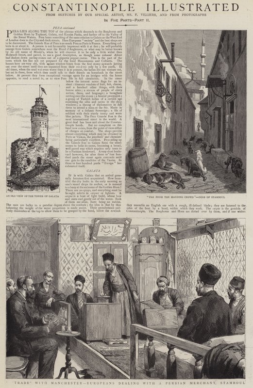 Konstantinápoly illusztrált alkotó: Henry William Brewer
