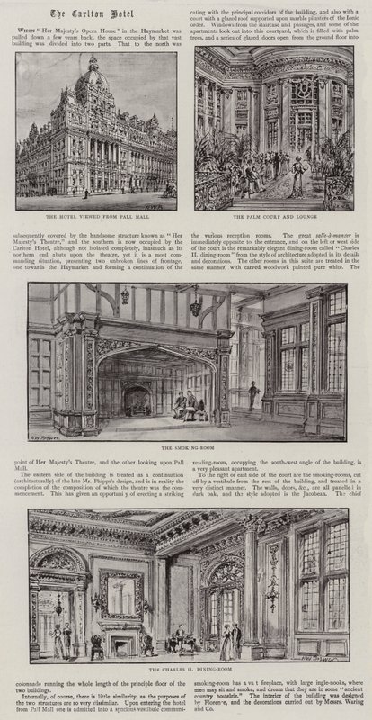 A Carlton Hotel alkotó: Henry William Brewer