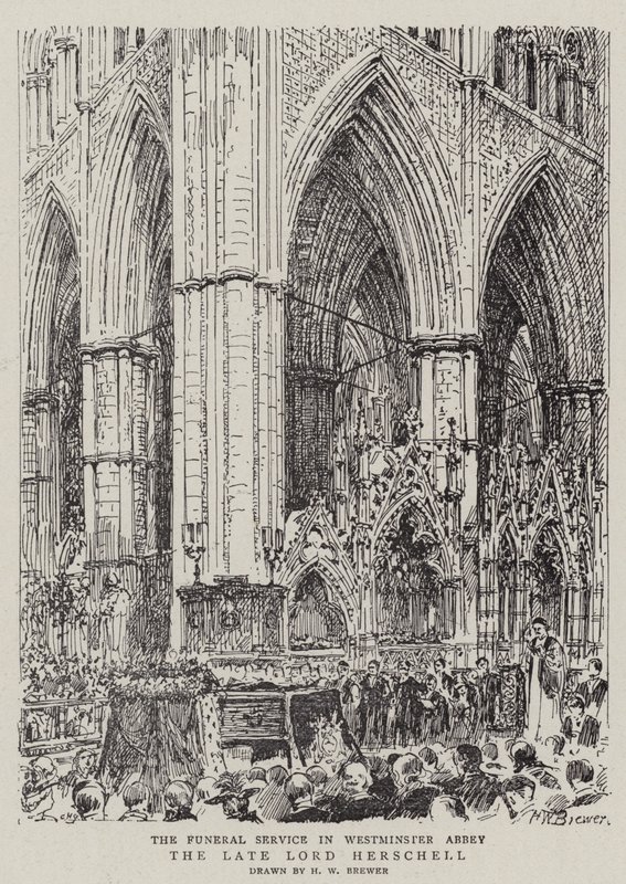 A néhai Lord Herschell alkotó: Henry William Brewer