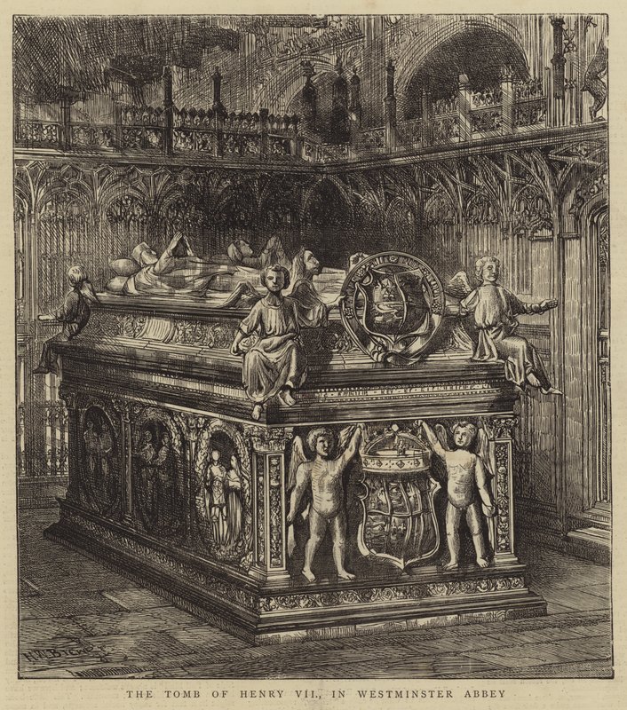 VII. Henrik sírja a Westminster apátságban alkotó: Henry William Brewer