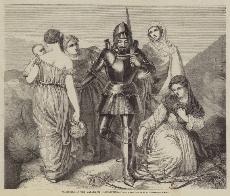 Keresztény a megaláztatás völgyében alkotó: Henry William Pickersgill