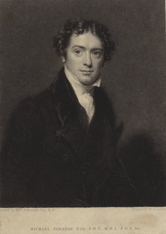 Michael Faraday alkotó: Henry William Pickersgill