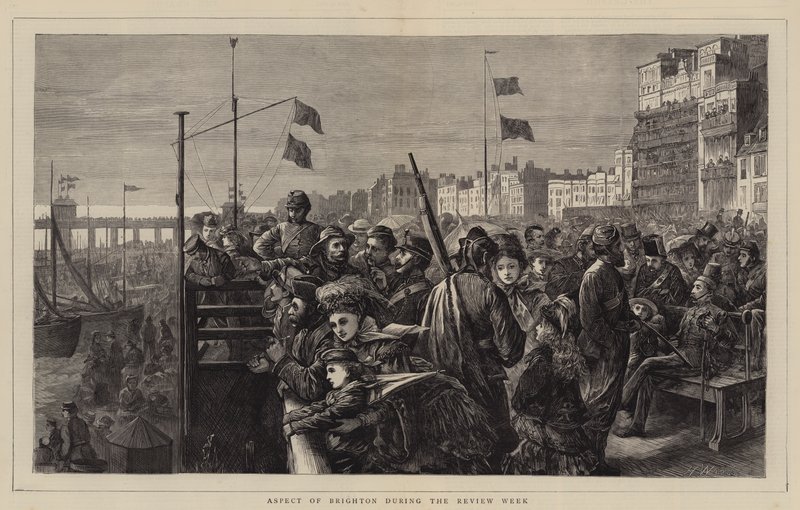 Brighton aspektusa a felülvizsgálati héten alkotó: Henry Woods