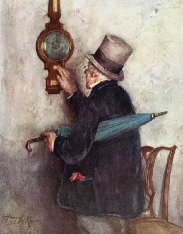 A plébánia évkönyvei: Reggeli Konzultáció (színes litó) alkotó: Henry Wright Kerr
