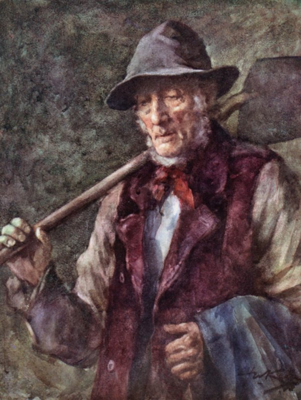 A plébánia évkönyvei: Az útiember (színes litó) alkotó: Henry Wright Kerr