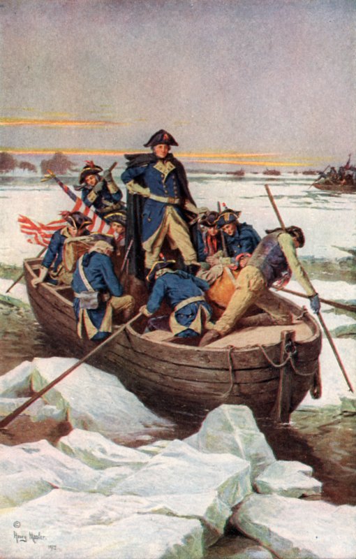 George Washington átkel a Delaware-en alkotó: Henry after Mosler