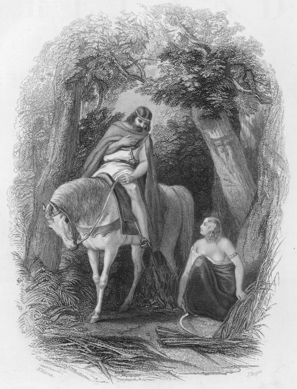 Cormac, Írország főkirálya és Eithne Taebfada alkotó: Henry after Warren