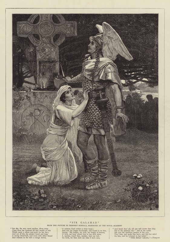 Sir Galahad alkotó: Herbert Gustave Schmalz