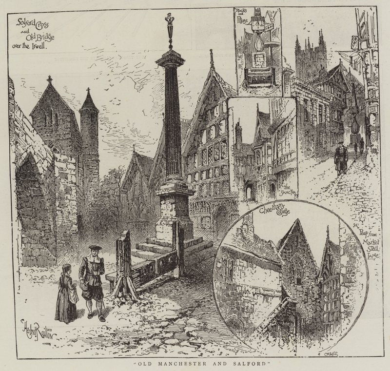 A régi Manchester és Salford alkotó: Herbert Railton